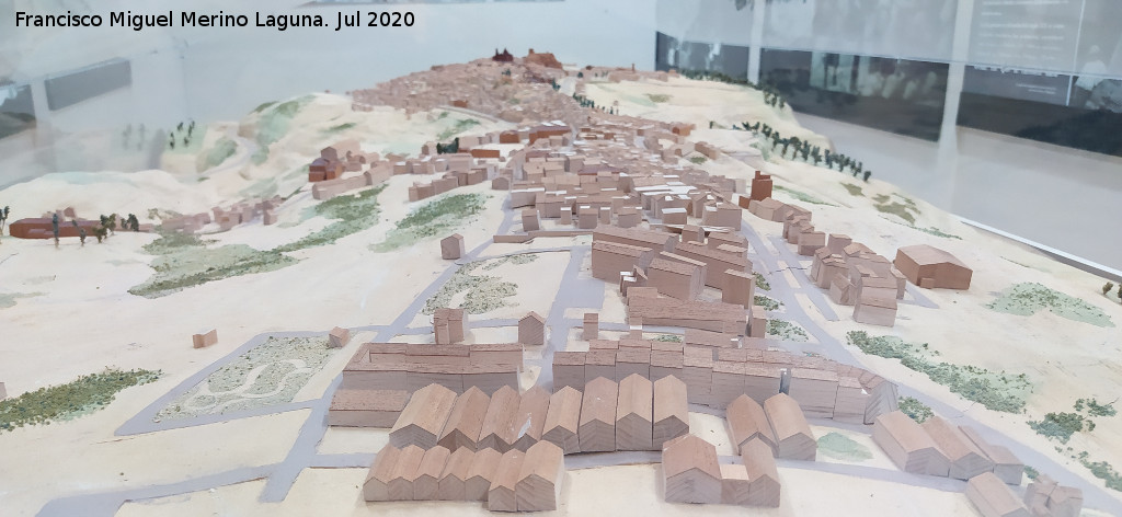 Olvera - Olvera. Maqueta realizada por V�ctor Chaves