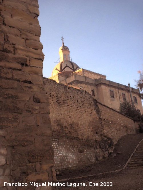 Muralla de San Milln - Muralla de San Milln. Convento de San Miguel desde la Muralla