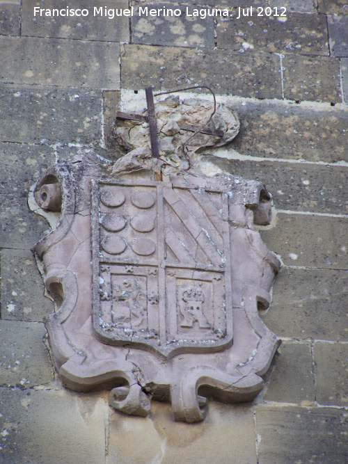 Convento de San Miguel - Convento de San Miguel. Escudo derecho