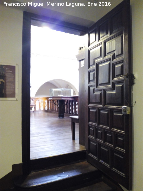 Convento de San Miguel - Convento de San Miguel. Puerta de acceso al coro