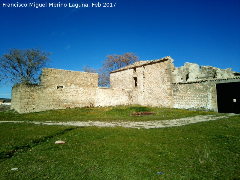 Casa solariega de San Bartolom - Casa solariega de San Bartolom. Lateral de piedra vista