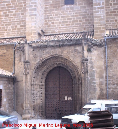 Iglesia de San Isidoro - Iglesia de San Isidoro. Portada norte