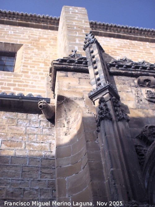 Iglesia de San Isidoro - Iglesia de San Isidoro. Grgola de la portada derecha