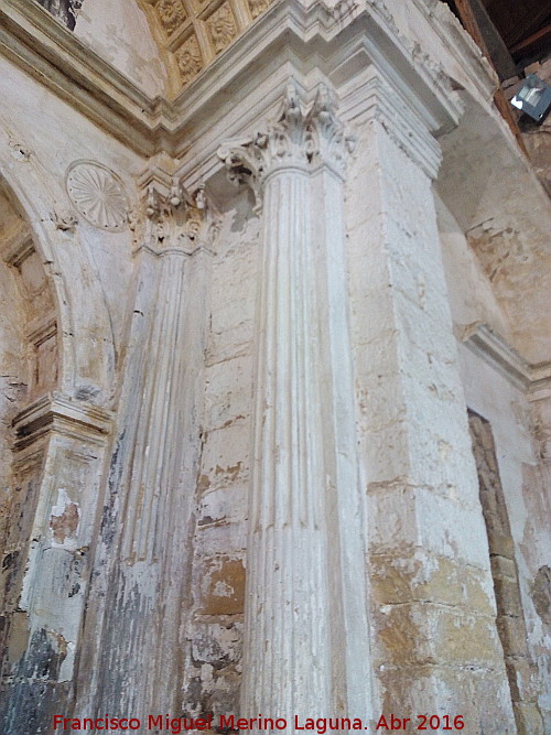 Iglesia de San Lorenzo - Iglesia de San Lorenzo. Columnas