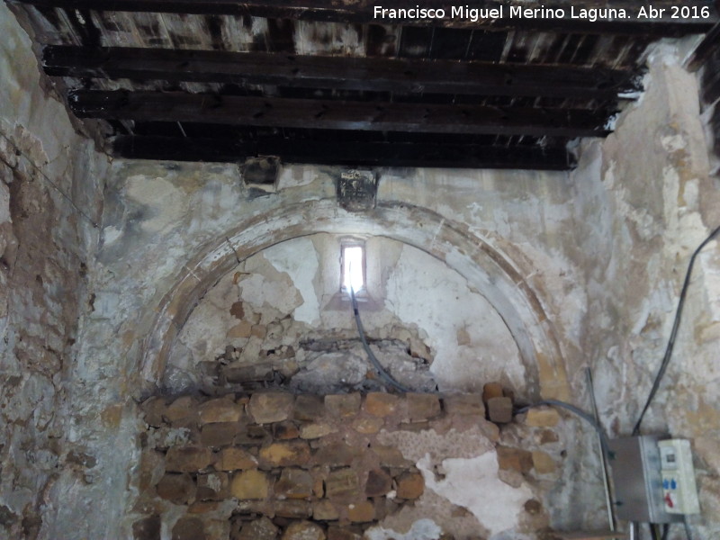 Iglesia de San Lorenzo - Iglesia de San Lorenzo. Arco bajo el coro