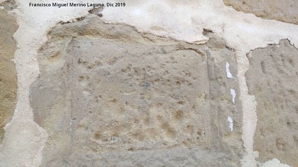 Iglesia de San Lorenzo - Iglesia de San Lorenzo. Sillar con relieve