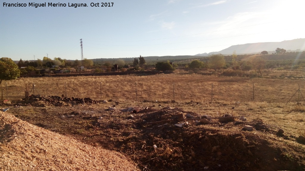 Noria de Aldeahermosa - Noria de Aldeahermosa. Antigua huerta en la que se ubica