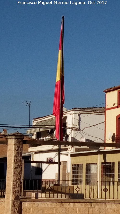 Bandera de Espaa de Aldeahermosa - Bandera de Espaa de Aldeahermosa. 