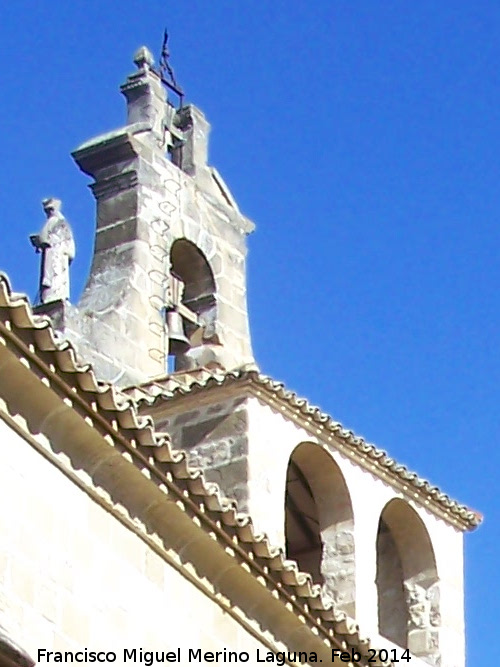 Colegiata de Santa Mara de los Reales Alczares - Colegiata de Santa Mara de los Reales Alczares. Espadaa parte trasera