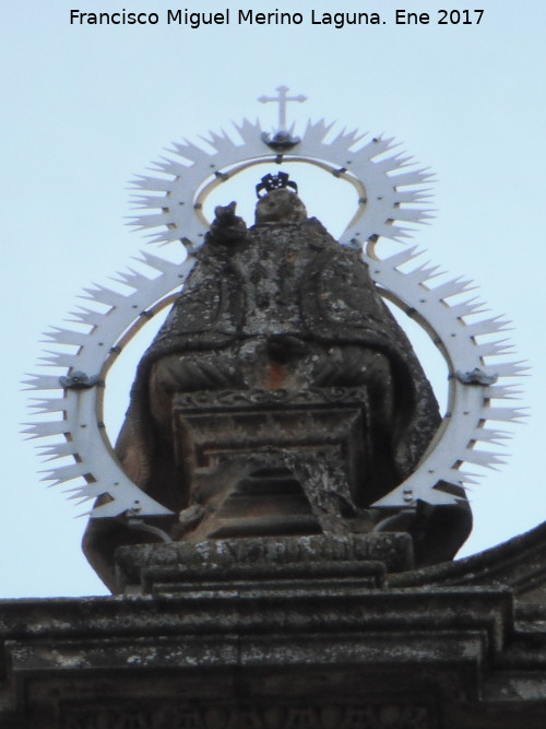 Colegiata de Santa Mara de los Reales Alczares - Colegiata de Santa Mara de los Reales Alczares. Virgen de Guadalupe