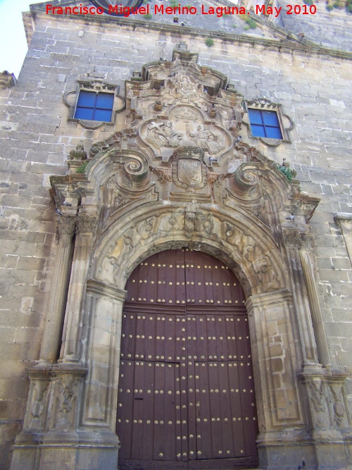 Iglesia y Convento de la Santsima Trinidad - Iglesia y Convento de la Santsima Trinidad. Portada lateral