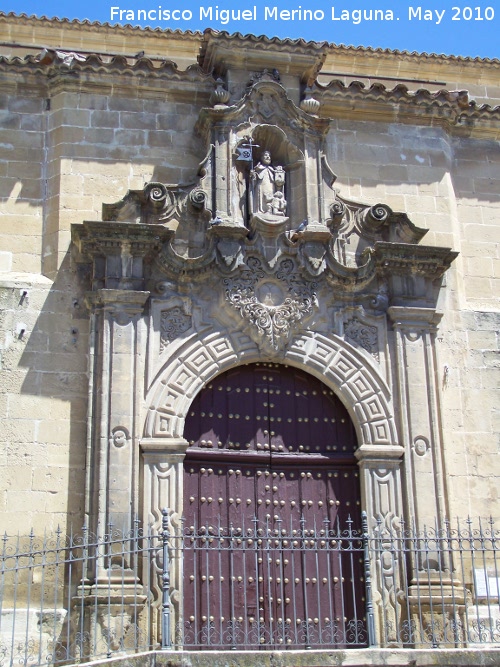 Iglesia y Convento de la Santsima Trinidad - Iglesia y Convento de la Santsima Trinidad. Portada