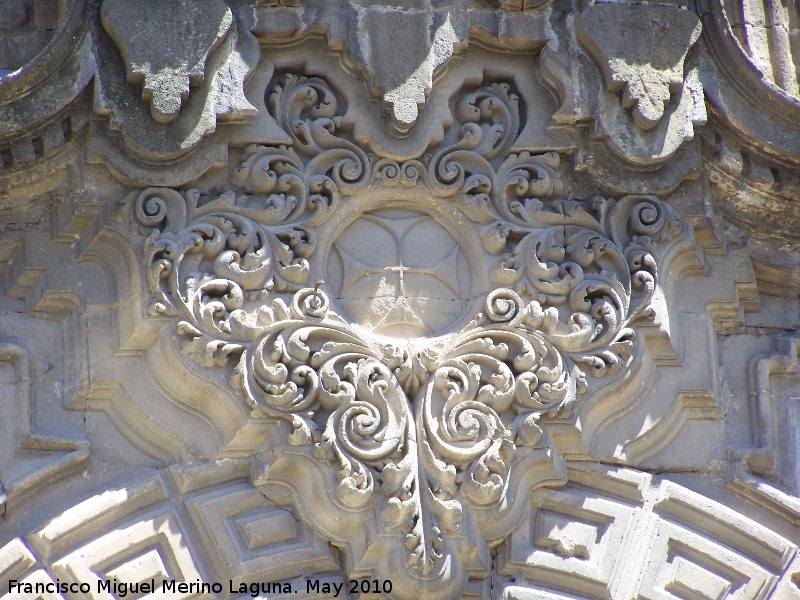 Iglesia y Convento de la Santsima Trinidad - Iglesia y Convento de la Santsima Trinidad. Escudo Mercerario bajo San Juan de Mata