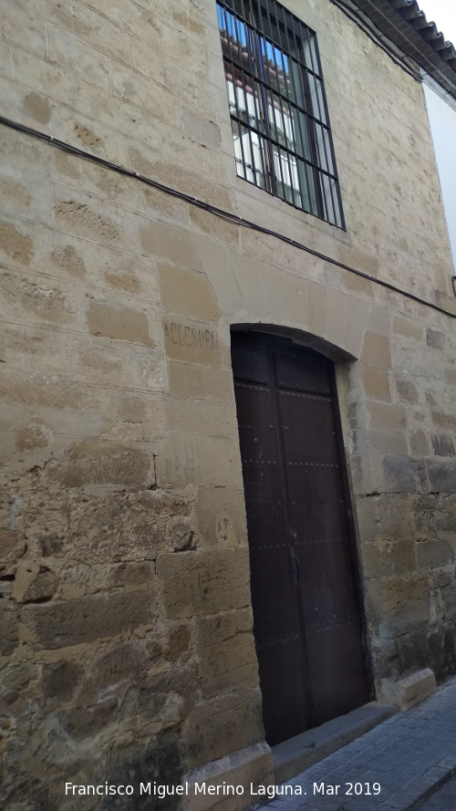 Iglesia y Convento de la Santsima Trinidad - Iglesia y Convento de la Santsima Trinidad. Puerta a la Calle del Obispo Puerto