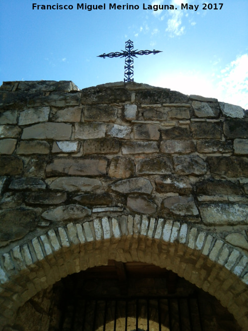 Ermita del Gavellar - Ermita del Gavellar. Cruz de la entrada