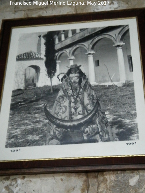 Ermita del Gavellar - Ermita del Gavellar. Virgen de Guadalupe 1981