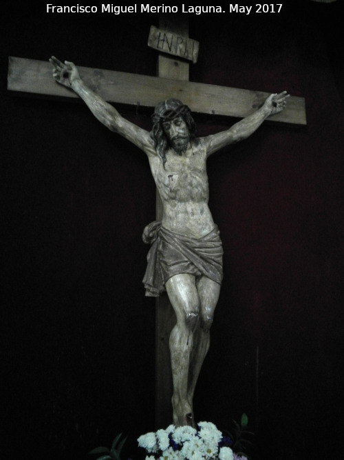 Ermita del Gavellar - Ermita del Gavellar. Crucificado