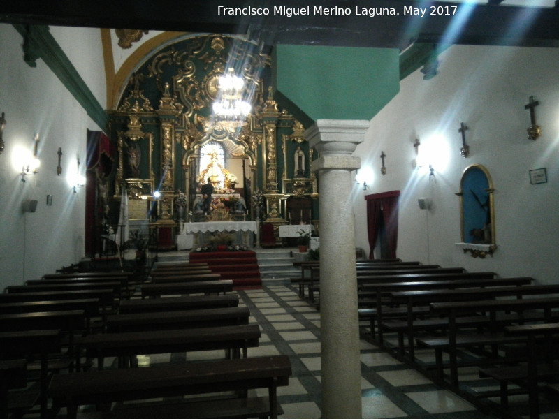 Ermita del Gavellar - Ermita del Gavellar. Interior