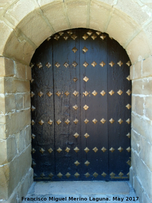 Ermita del Gavellar - Ermita del Gavellar. Puerta de clavazn
