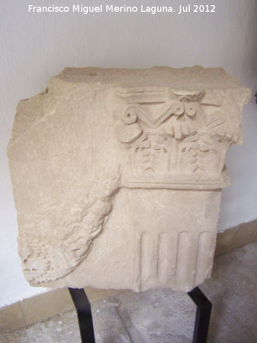 Salaria - Salaria. Monumento funerario de época augustea. Museo Arqueológico de Úbeda