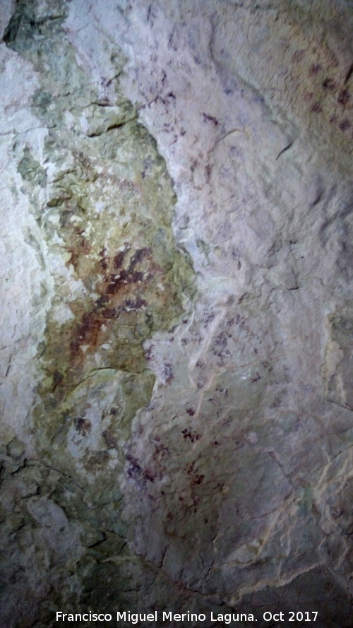Pinturas rupestres de la Cueva del Fraile III - Pinturas rupestres de la Cueva del Fraile III. Panel