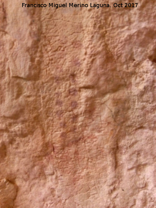 Pinturas rupestres de la Cueva del Fraile III - Pinturas rupestres de la Cueva del Fraile III. Digitaciones
