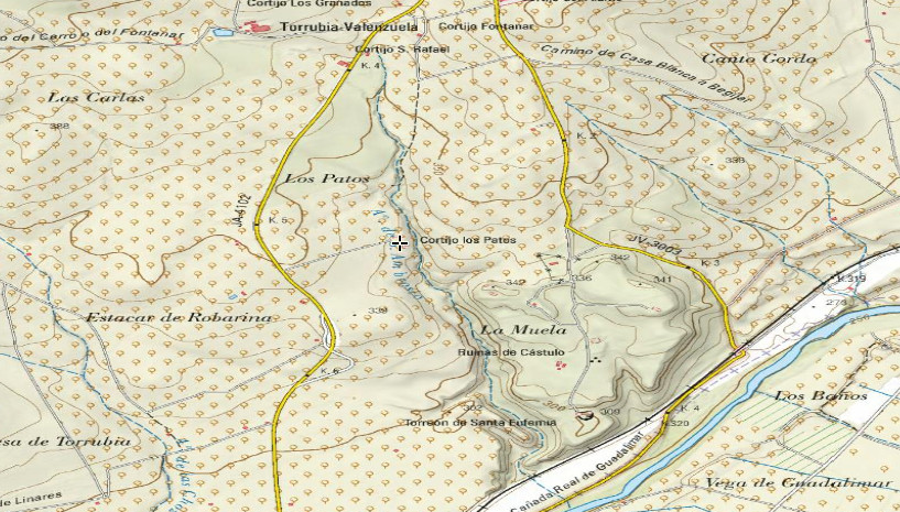 Cortijo de los Patos - Cortijo de los Patos. Mapa