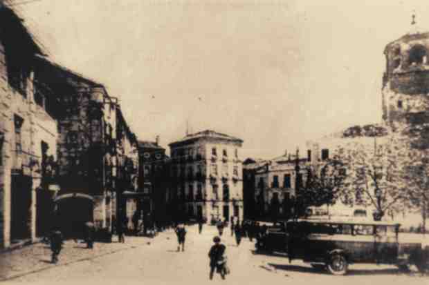 Plaza de Andaluca - Plaza de Andaluca. Foto antigua