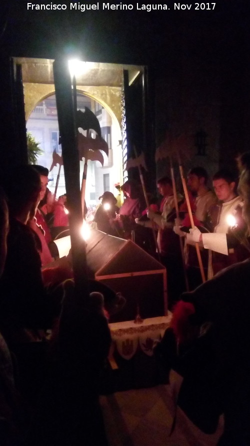 Cortejo fnebre de Isabel la Catlica - Cortejo fnebre de Isabel la Catlica. Velatorio