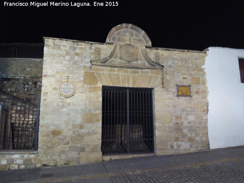 Plaza de Toros de San Nicasio - Plaza de Toros de San Nicasio. Puerta