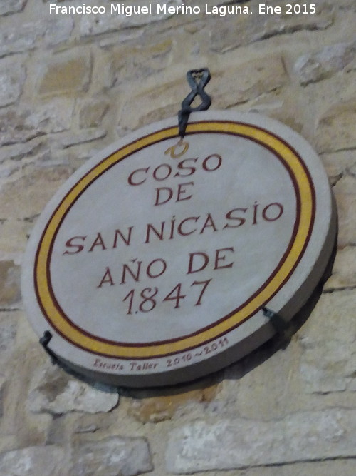 Plaza de Toros de San Nicasio - Plaza de Toros de San Nicasio. Ao