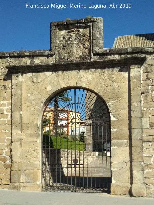 Plaza de Toros de San Nicasio - Plaza de Toros de San Nicasio. Puerta