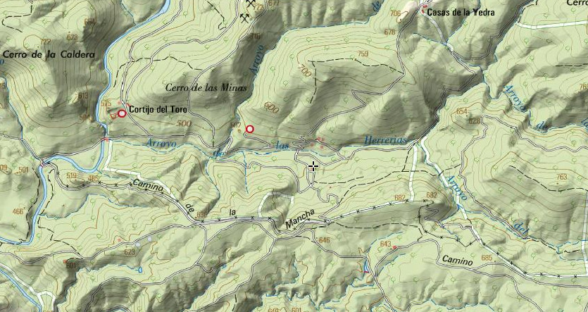 Cortijo de las Herreras - Cortijo de las Herreras. Mapa