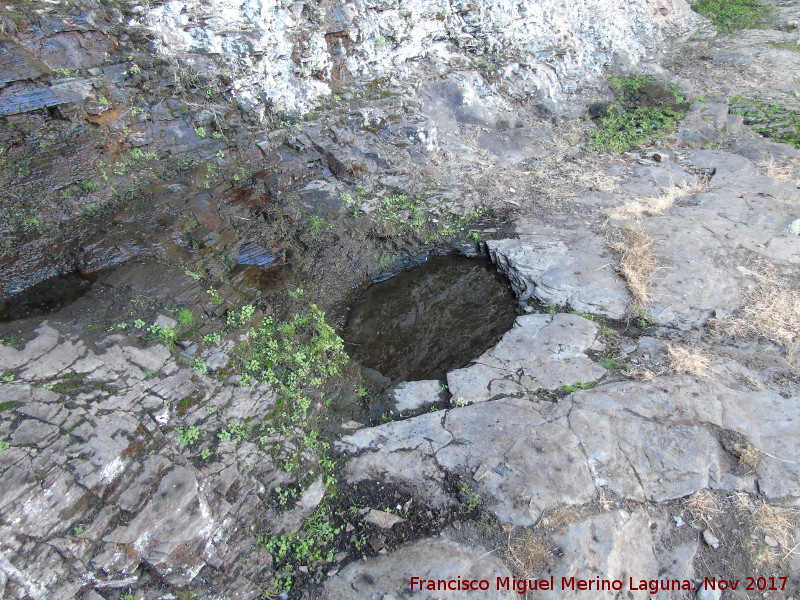 Piletas del Abrigo de la Morciguilla de la Cepera - Piletas del Abrigo de la Morciguilla de la Cepera. 