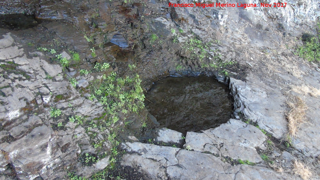 Piletas del Abrigo de la Morciguilla de la Cepera - Piletas del Abrigo de la Morciguilla de la Cepera. 