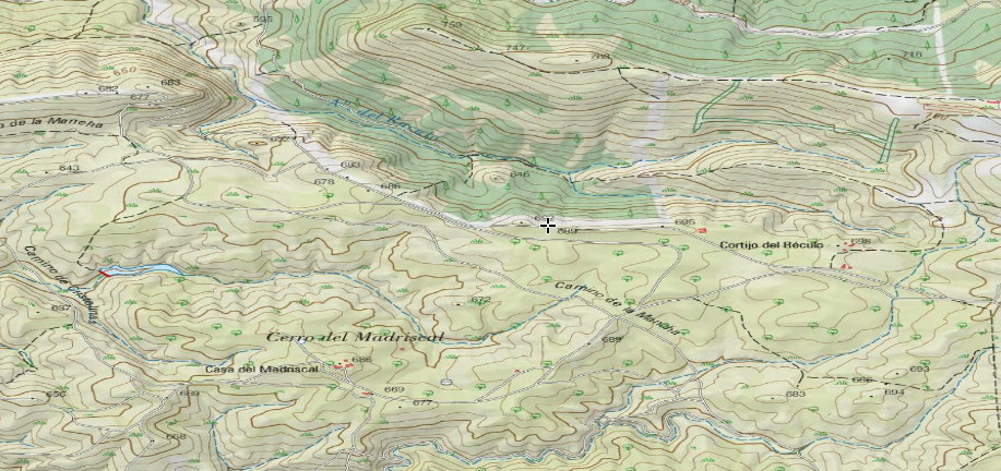 Albarrada del Rculo - Albarrada del Rculo. Mapa