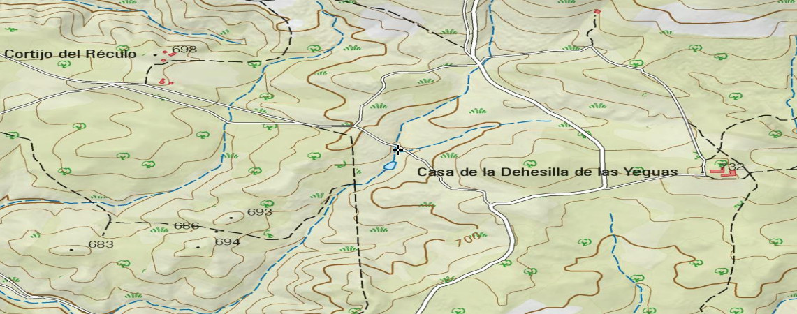 Pozo del Madriscal - Pozo del Madriscal. Mapa