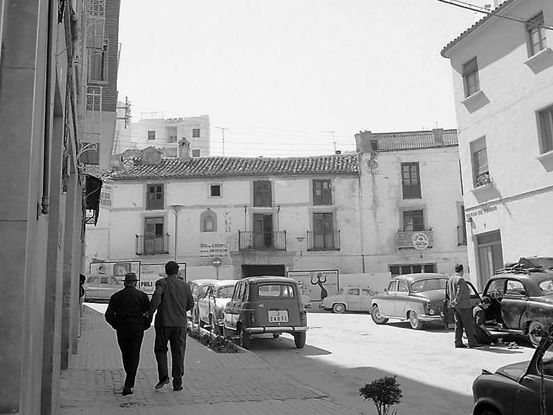 Hornacina de la Calle Rastro - Hornacina de la Calle Rastro. Foto antigua