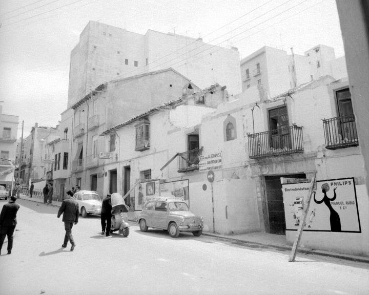 Hornacina de la Calle Rastro - Hornacina de la Calle Rastro. Foto antigua
