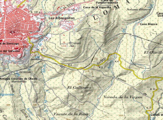 Tnel de la Alameda - Tnel de la Alameda. Mapa