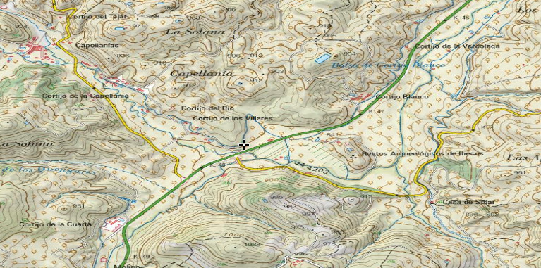 Molino Altillo - Molino Altillo. Mapa