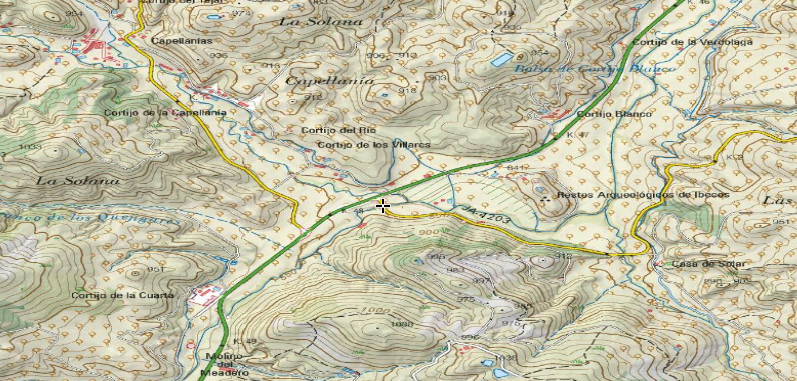 Puente del Jandulilla - Puente del Jandulilla. Mapa