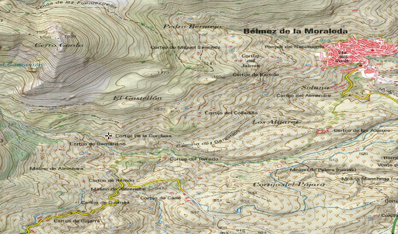 Cortijo de la Condesa - Cortijo de la Condesa. Mapa