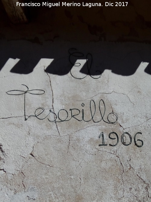 Cortijo del Tesorillo - Cortijo del Tesorillo. Nombre y ao 1906