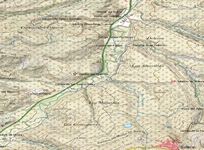 Cortijo del Tesorillo - Cortijo del Tesorillo. Mapa