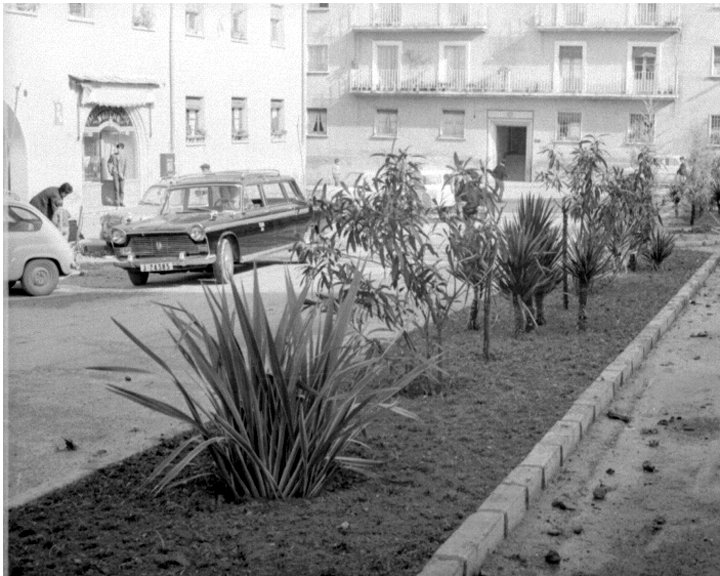 Plaza de las Pastiras - Plaza de las Pastiras. Foto antigua