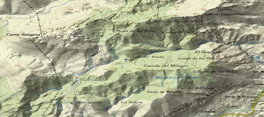 Collado del Puerto - Collado del Puerto. Mapa