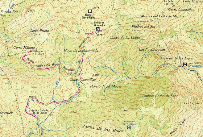 Collado del Puerto - Collado del Puerto. Mapa