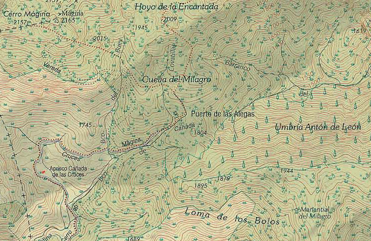 Collado del Puerto - Collado del Puerto. Mapa