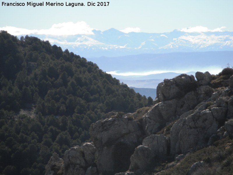 Chozas de Covatillas - Chozas de Covatillas. Vistas de Sierra Nevada